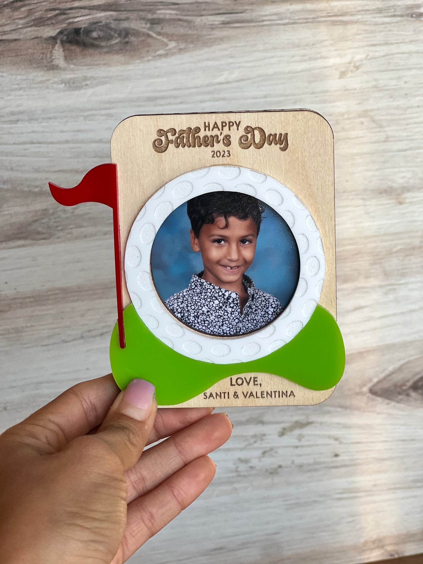 Father’s Day Golf Magnet Picture Frame