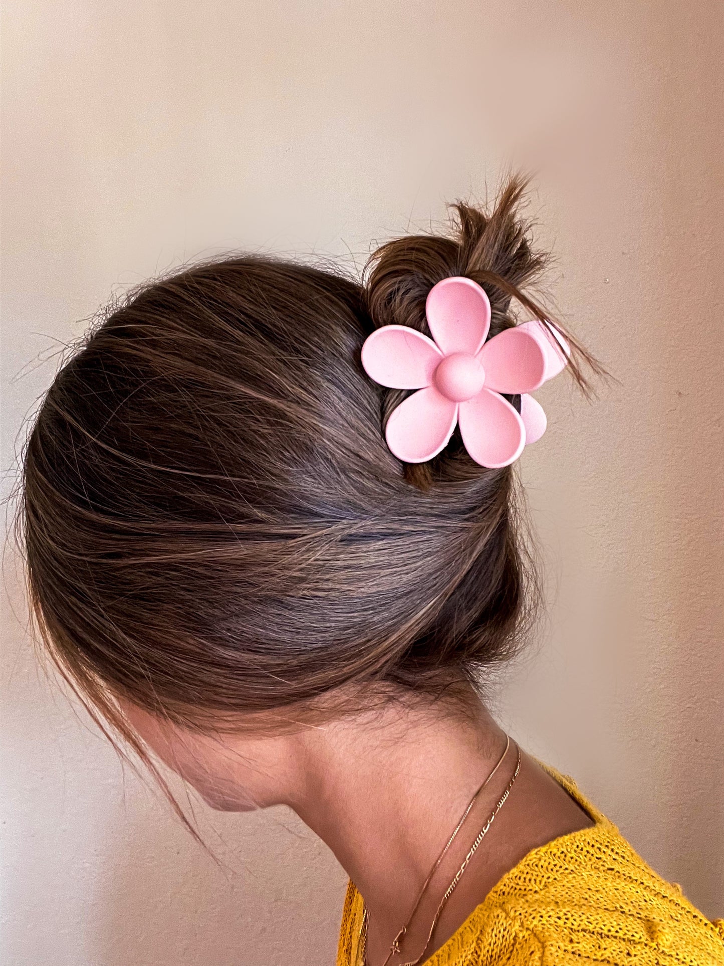 Daisy Floral Hair Claw