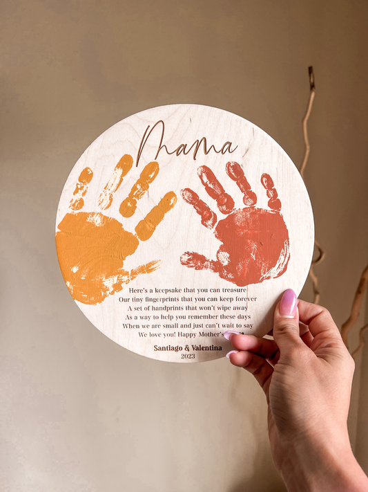 Mother’s Day Handprints Plaque