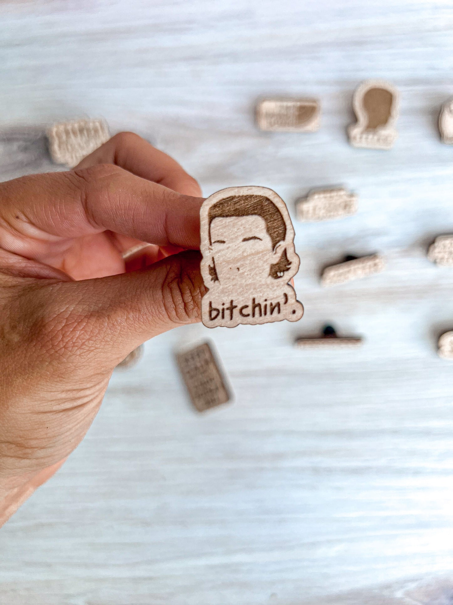 Bitchin | Wooden Pin