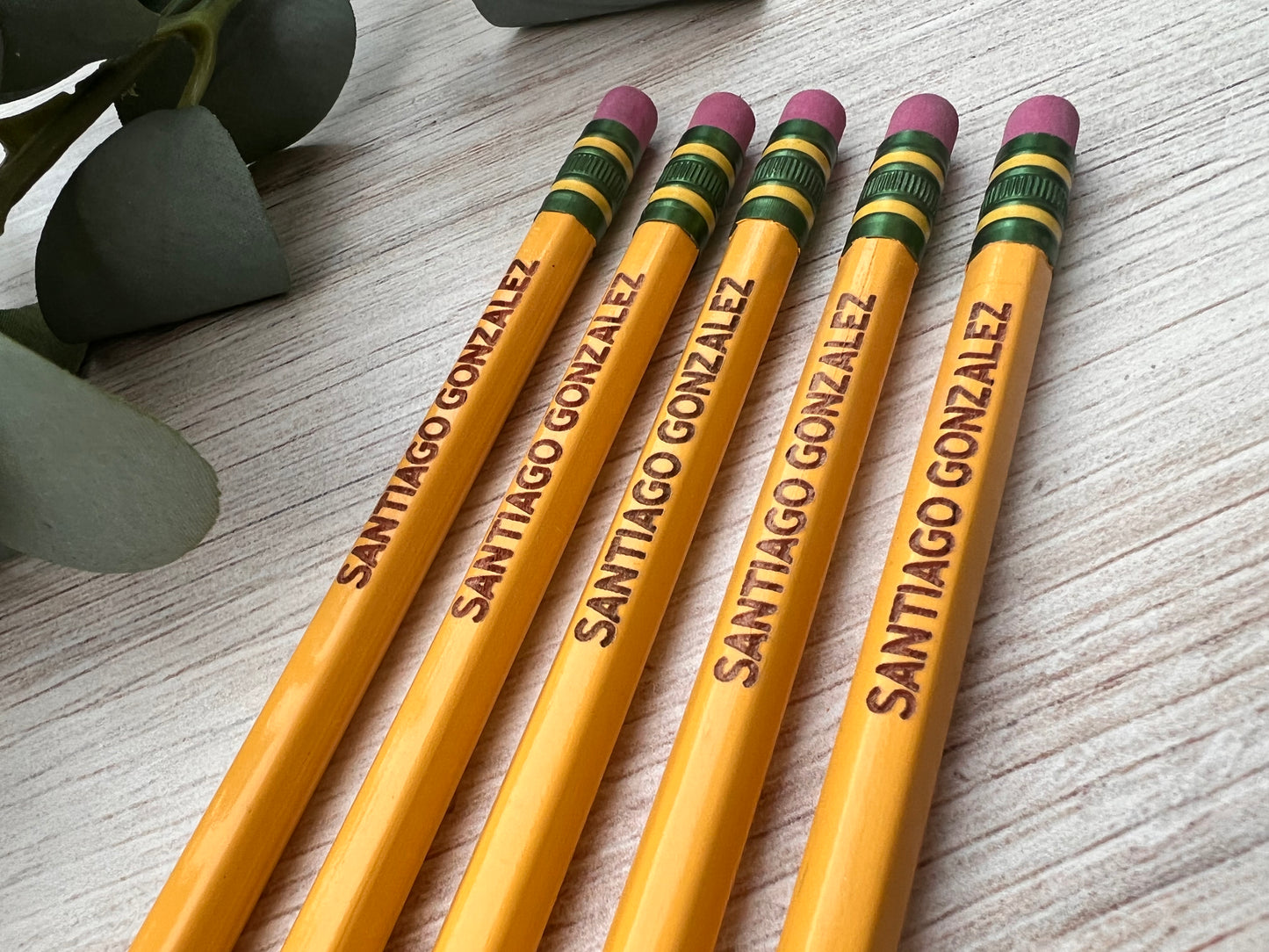Personalized Name Pencil Set (10 count)