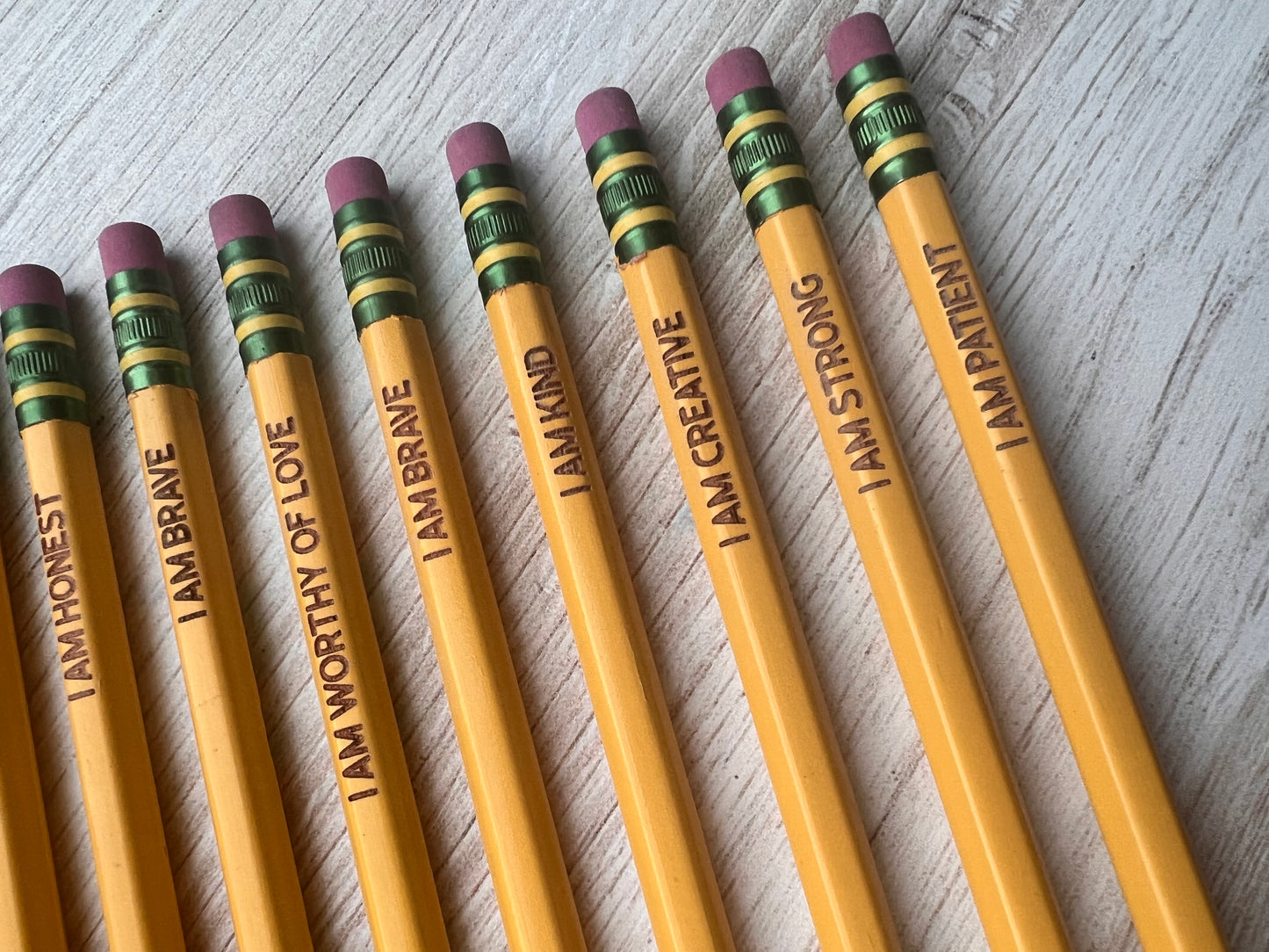 Affirmations Pencil Set (10 count)