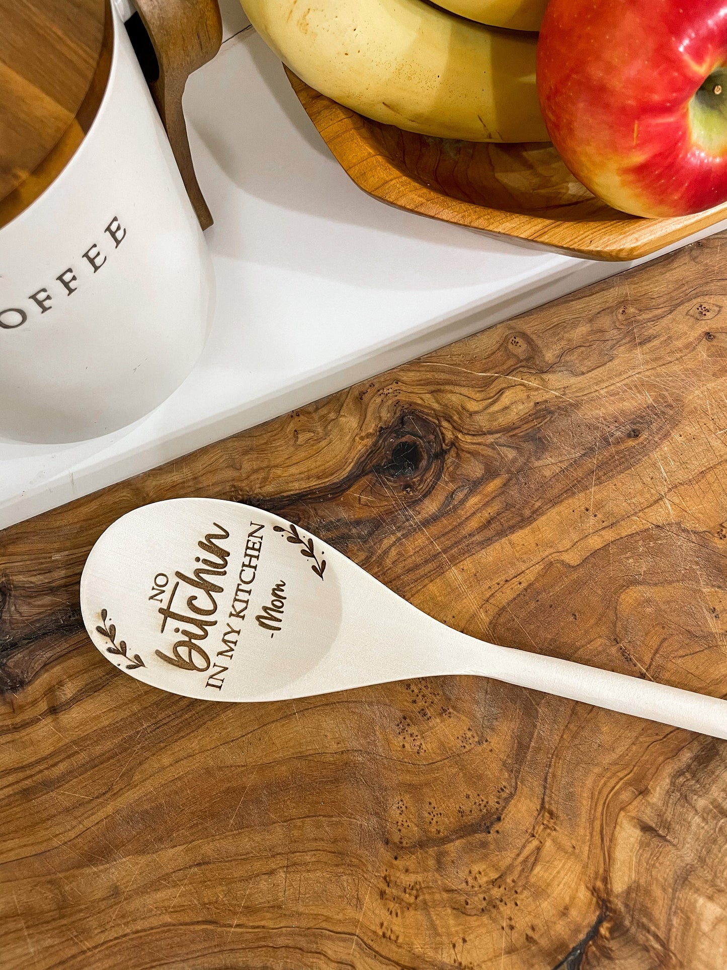 Engraved Kitchen Spoon