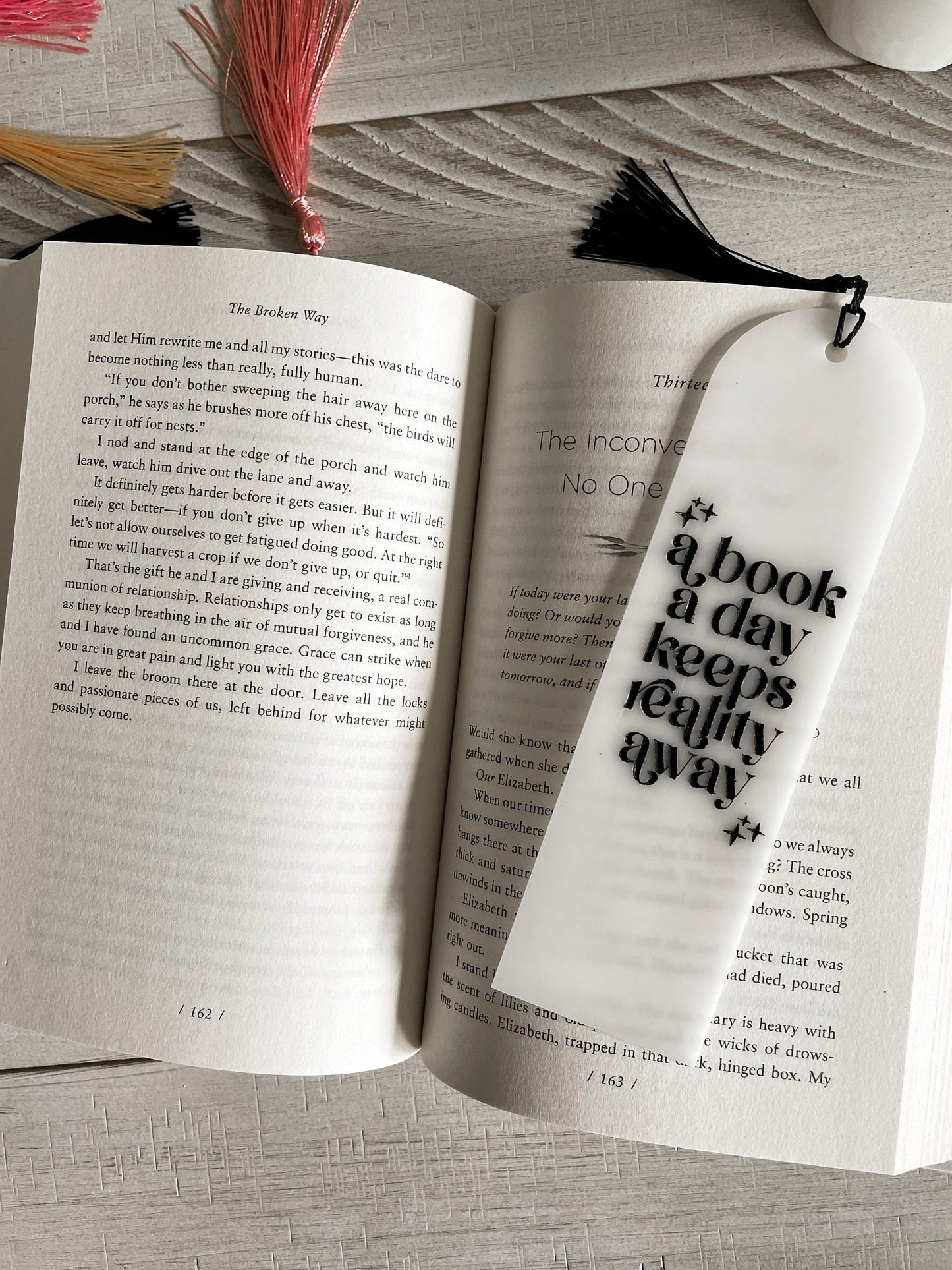Acrylic Bookmarks [Pack of 10]