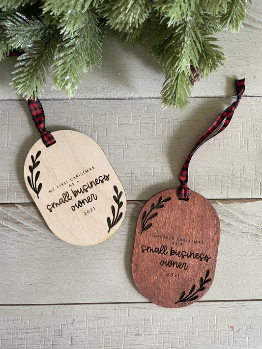 Small Business Ornament