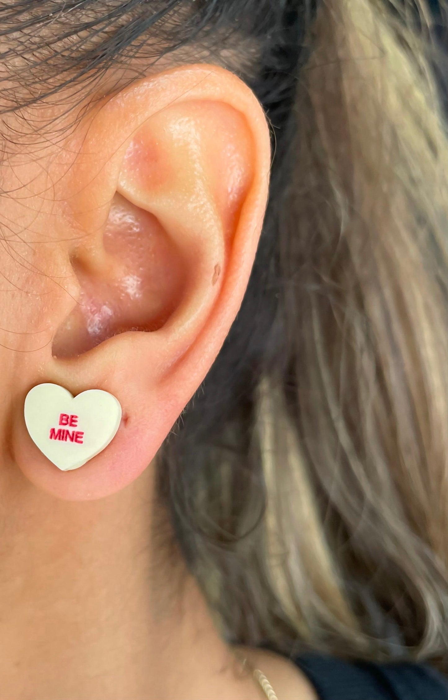 Heart Conversation Candy Earrings