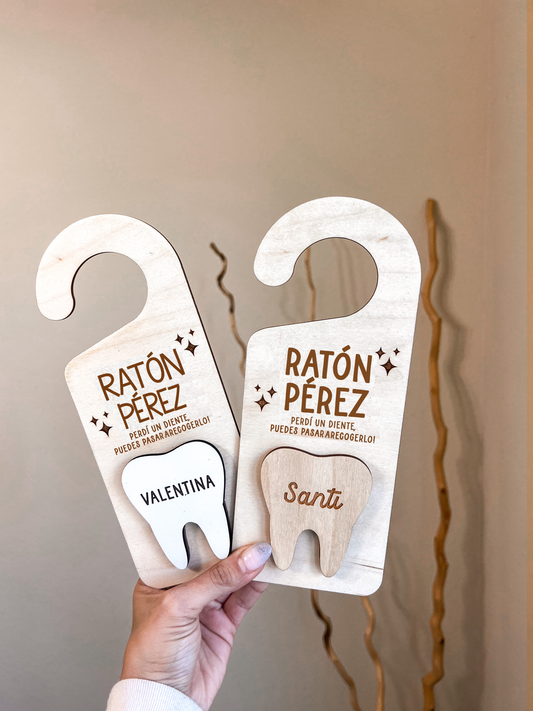 RATON PEREZ Colgante Para Puerta | Ratón Pérez